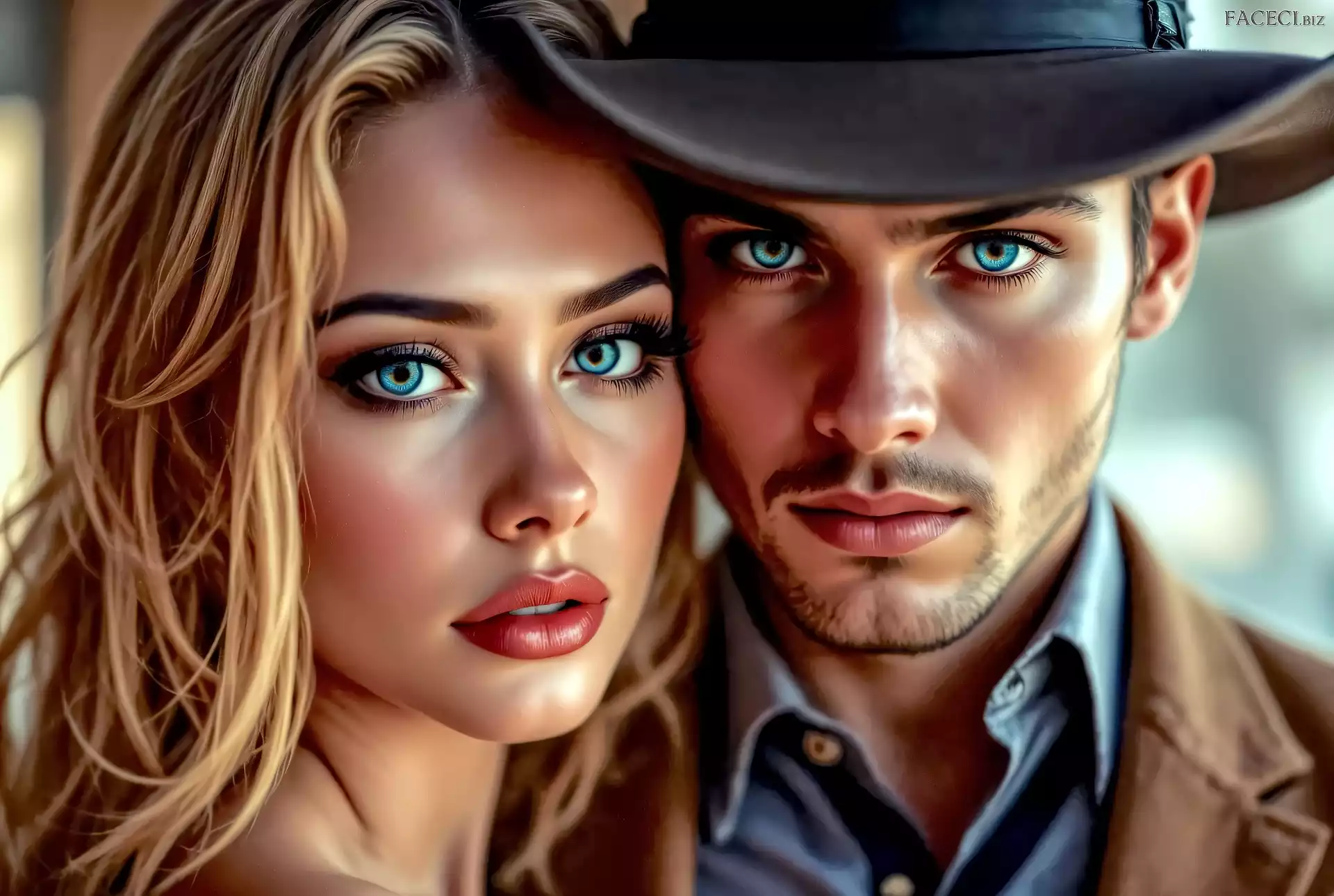 Mężczyzna, Kobieta, Portret 2D, Para